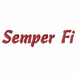 Semper Fi Embroidered Polo Shirt