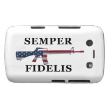 Semper Fidelis BlackBerry Bold Case White