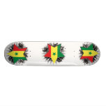 Senegal Star Skate Board Deck
