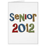 Senior 2012 card