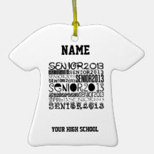 Senior 2013 - (Personalise) - Rearview Mirror Orna Christmas Tree Ornament