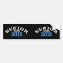 Senior Class of 2012 Bumper Stickers