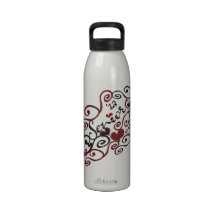 Senior Class of 2012 Whimsical Design Drinking Bottle