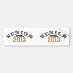 Senior Class of 2013 Bumper Sticker