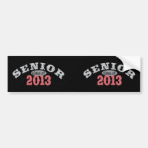 Senior Class of 2013 Bumper Stickers