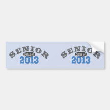 Senior Class of 2013 Bumper Stickers