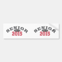 Senior Class of 2015 Bumper Sticker