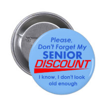 SENIOR DISCOUNT Button
