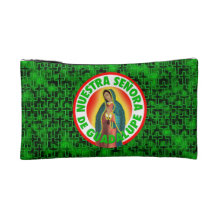 Señora De Guadalupe Cosmetic Bag