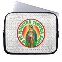 Señora De Guadalupe Laptop Computer Sleeve