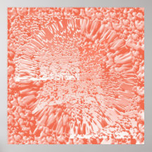 Sensual  Floral Wave design with Flower Petals Print