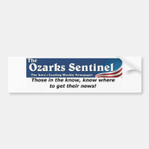 Sentinel Products Bumper Sticker