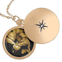 SEPIA AMARYLLIS WITH BLACK BACKGROUND PENDANTS