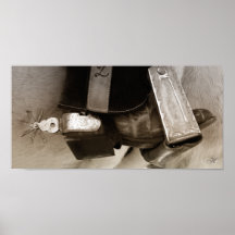 Sepia Spur Poster