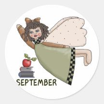 September Fairy Sticker