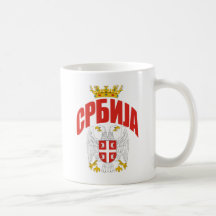 Serbia Cyrillic Mugs