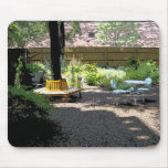 Serene and Peaceful Garden Mouse Pads