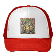 Serenity Prayer Angel (Spanish Text) Trucker Hats