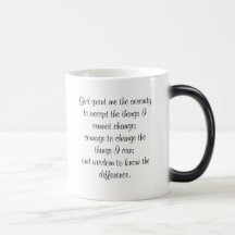 Serenity Prayer Mug