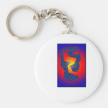 Serie Blue Wall Key Chain