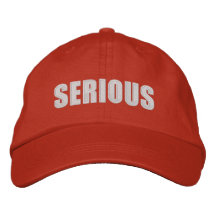 Serious Hat Baseball Cap