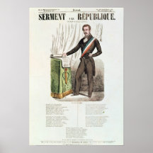 Serment a la Republique', Posters
