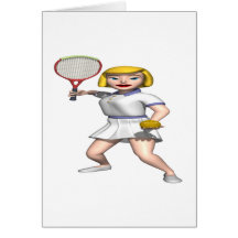 Serving Greeting Card