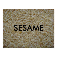 Sesame Seeds Postcard