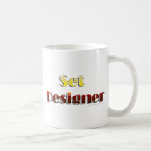 Set Designer (Text Only) Coffee Mug