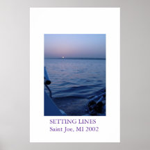 Setting Lines Poster