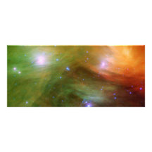 Seven Sisters Pleiades Stars Space Personalized Rack Card