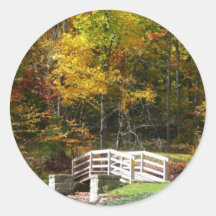 Seven Springs Fall Bridge Sticker