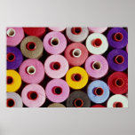 Sewing bobbins poster