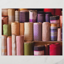 Sewing - Fabric Full Color Flyer