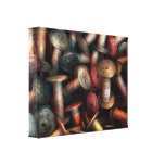 Sewing - Spools Stretched Canvas Prints