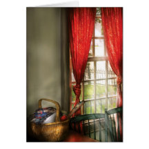 Sewing -  The sewing basket Greeting Cards