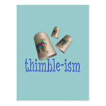 Sewing Thimble-ism Postcards