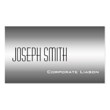 Shades of Grey Modern Professional Business Cards
