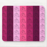 Shades of Pink Bicycles Mousepads