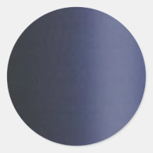 Shades Rich Blue - Artist Created Acrylic Look Round Stickers