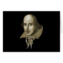 Shakespeare Caricature Greeting Cards