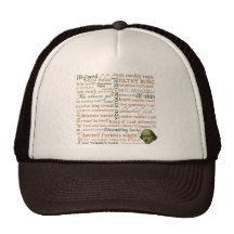 Shakespeare Insults Collection Hats