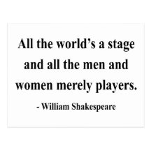 Shakespeare Quote 5a Postcards
