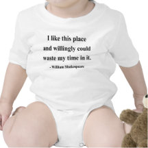 Shakespeare Quote 6a Shirts