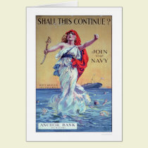 Shall this Continue?  Join the Navy (US02287) cards
