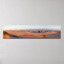 Shallow Inlet Dunes Panorama Print