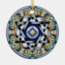 Shalom Ornament