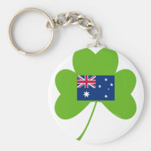 Shamrock-Australia Keychain