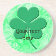Shamrock Drink Coasters