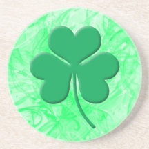 Shamrock Drink Coasters
